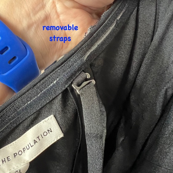 NWT🤩NEW |•DRESS THE POPULATION•| Viviana Sequined Fringe Dress Size XL / 16-18 - Picture 10 of 16